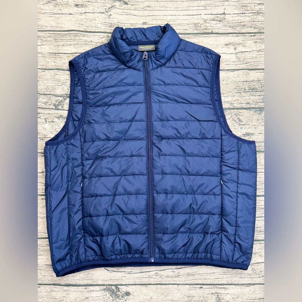 Men’s John Bartlett Consensus Lightweight Vest, Nautical Blue Size Large